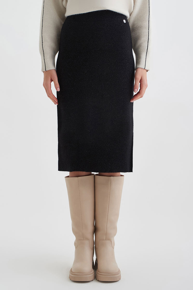 mayorgo.ru | Трикотажная юбка с добавлением натуральной шерсти Serianno ETK5182