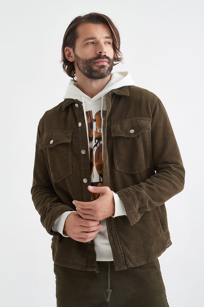 mayorgo.ru | Вельветовая рубашка Fabe E-G516