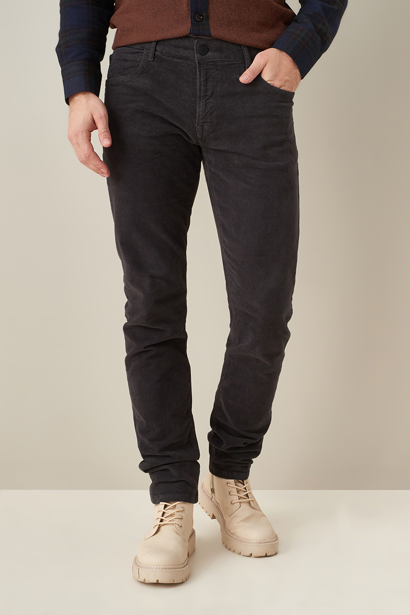 mayorgo.ru | Вельветовые брюки Original Fit Fabe E-X436-D QUEEN ANTRASIT