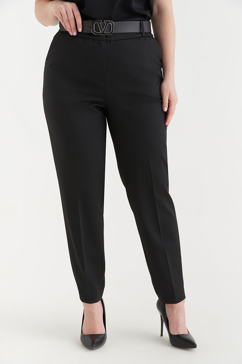 mayorgo.ru | Зауженные брюки с высокой посадкой Vangeliza 9001