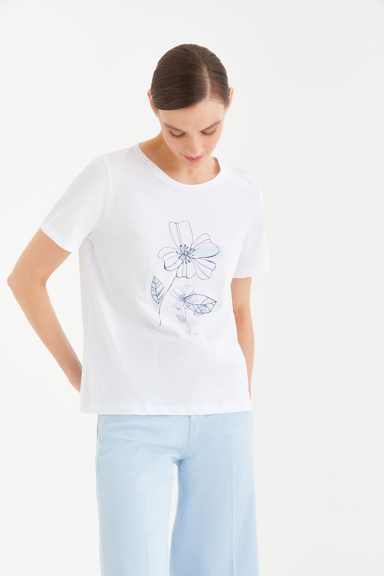 mayorgo.ru | Футболка с принтом Euro Fashion SMG 10 0037