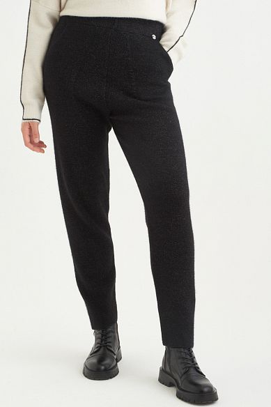 MAYORGO Брюки прямого кроя с шерстью мериноса 