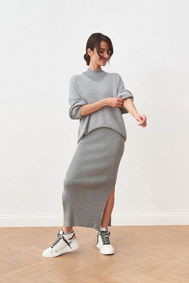 MAYORGO Платье из шерсти мериноса и ангоры 