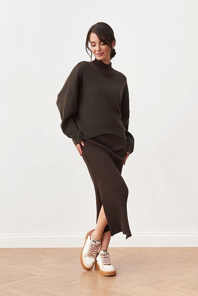 MAYORGO Платье из шерсти мериноса и ангоры 