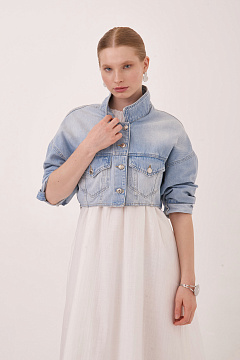 Джинсовый жакет Oversize
