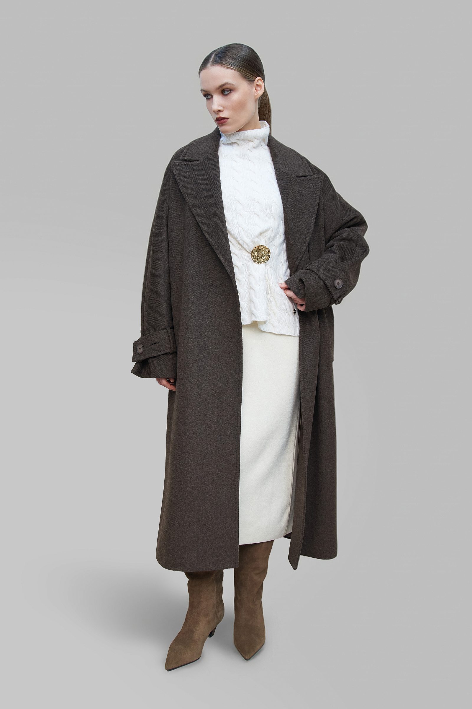 mayorgo.ru | Пальто из шерсти и кашемира Esmeralda ES8161