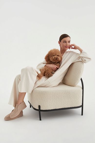 MAYORGO Удлиненный кардиган из органического хлопка 