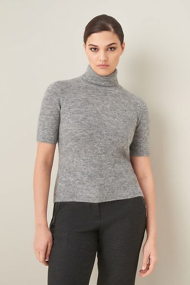 MAYORGO Водолазка из мохера и шерсти мериноса 