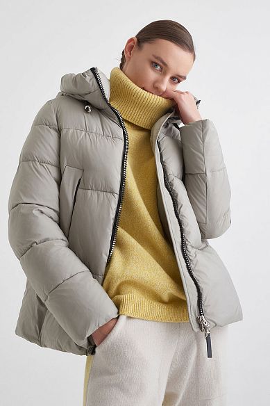 MAYORGO Укороченная стеганная куртка  