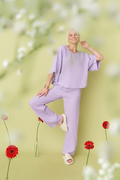 MAYORGO Брюки изо льна 