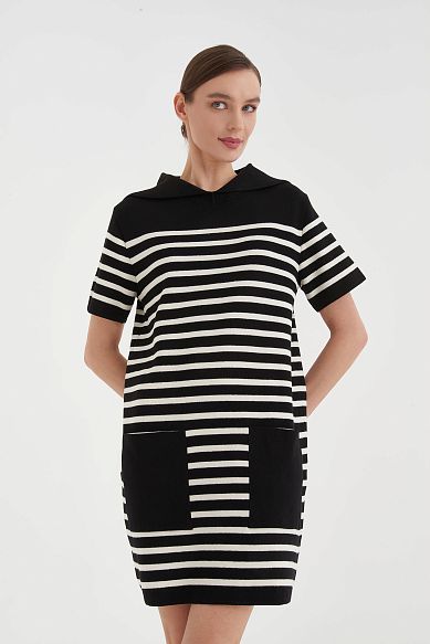 MAYORGO Платье в полоску из органического хлопка 