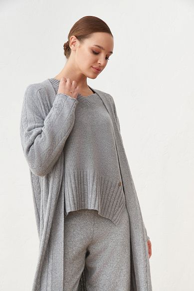 MAYORGO Кардиган из органической шерсти и хлопка 