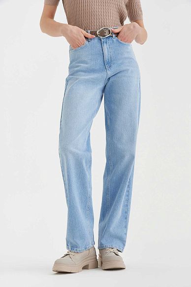 MAYORGO Широкие прямые джинсы 