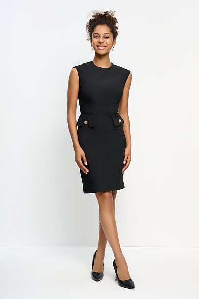 MAYORGO Платье с баской 