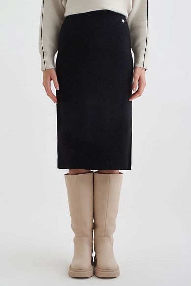 MAYORGO Трикотажная юбка с добавлением натуральной шерсти 