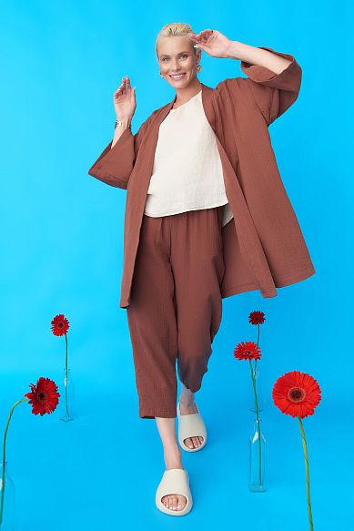 MAYORGO Кимоно из натурального хлопка 