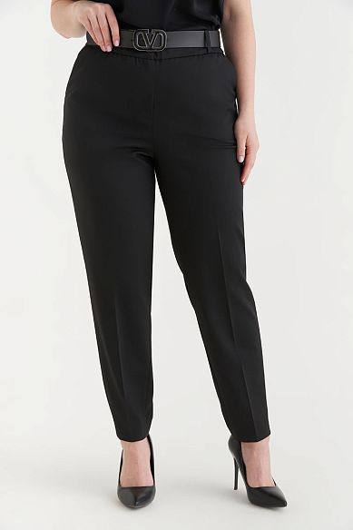 MAYORGO Зауженные брюки с высокой посадкой 