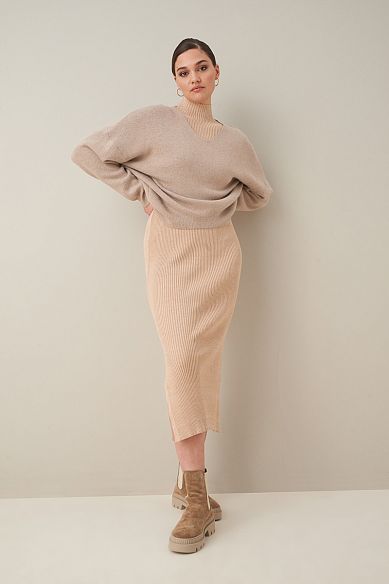 MAYORGO Платье из шерсти мериноса и ангоры 