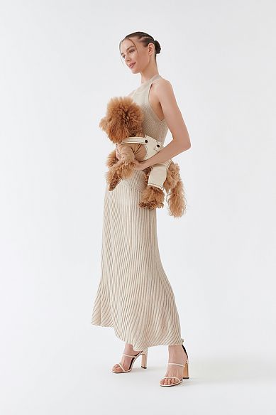 MAYORGO Трикотажная юбка - плиссе 