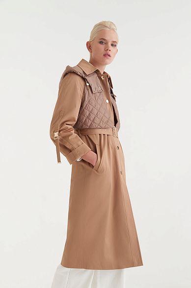 MAYORGO Тренс со стеганой кокеткой 