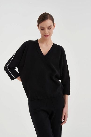 MAYORGO Пуловер из органического хлопка 