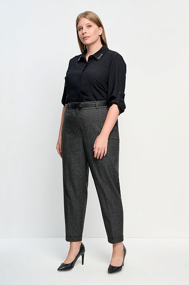 MAYORGO Брюки с высокой посадкой 