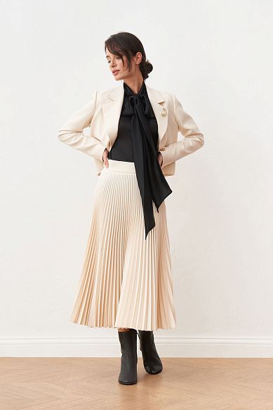 MAYORGO Костюм с плиссированной юбкой 