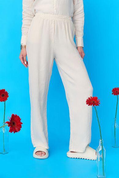 MAYORGO Брюки изо льна 